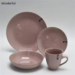 Blush roze servies set